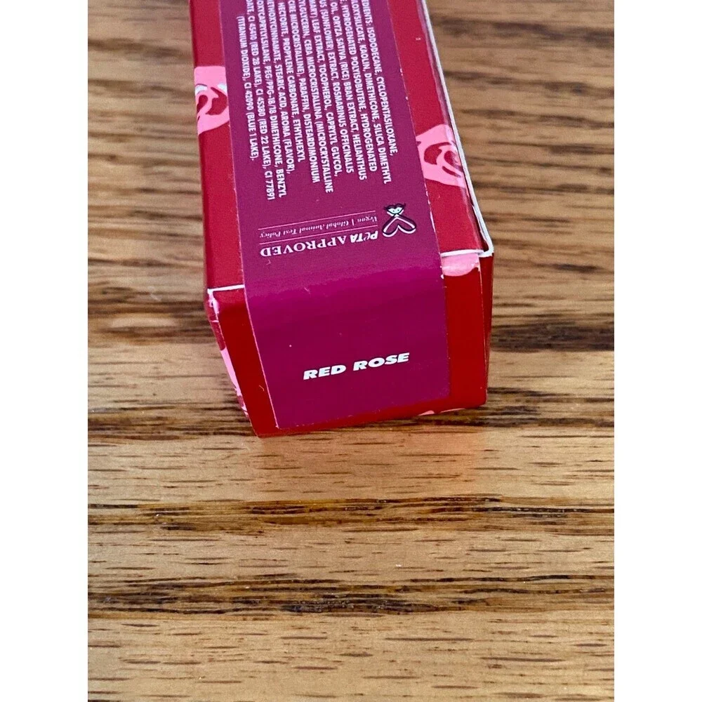 Lime Crime Velvetines RED ROSE Liquid Matte Lipstick FULL SIZE  NEW Boxed Rare
